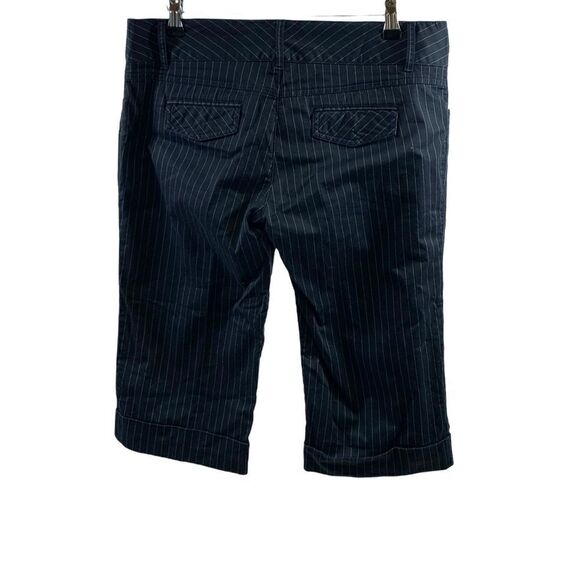 Guess Navy Striped Capri Pants Size 29 - Picture 2 of 11